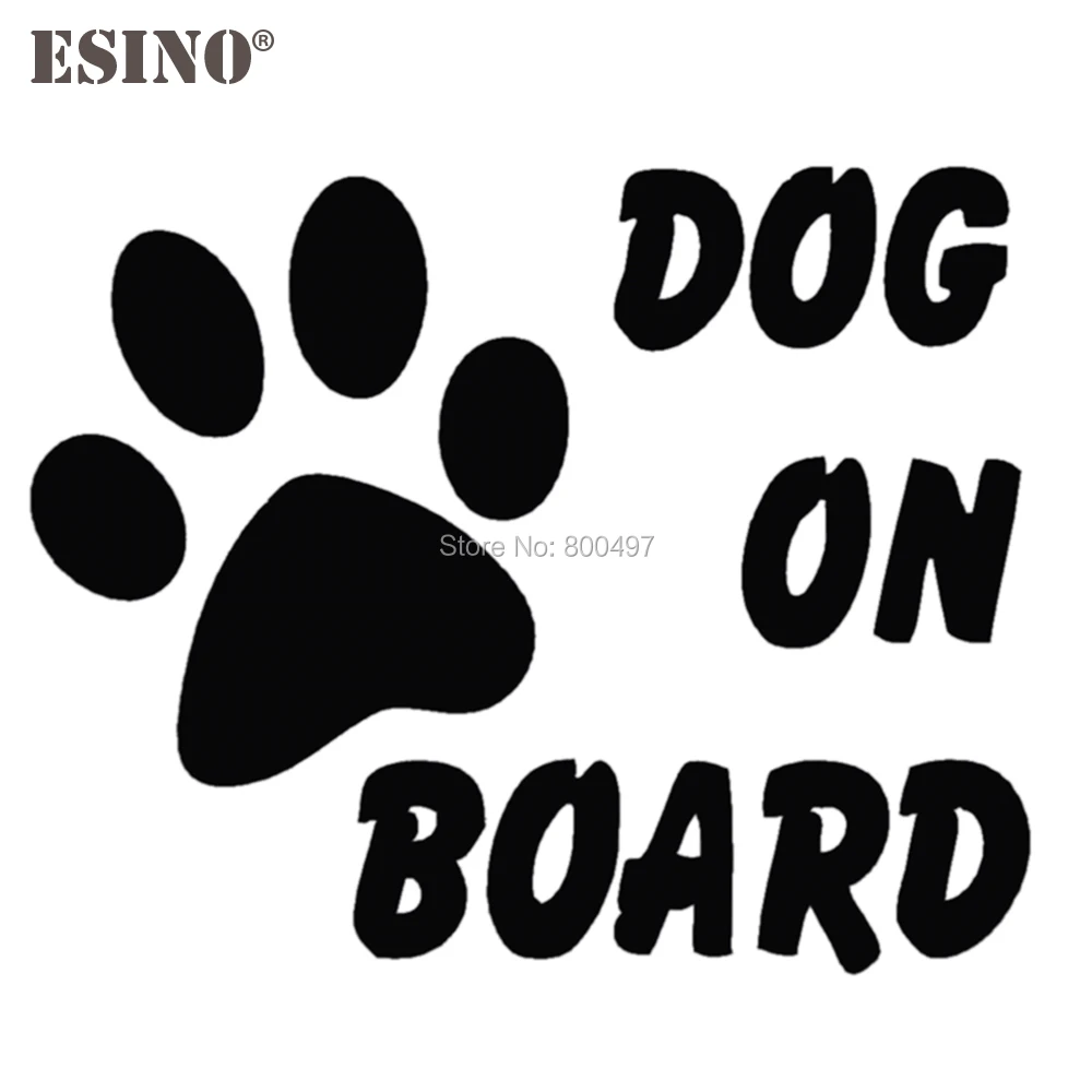 

Car Styling New Fashion Style Decoration Car Accessory Paw Dog On Board Creative Reflective Stickers Car Whole Body Decal