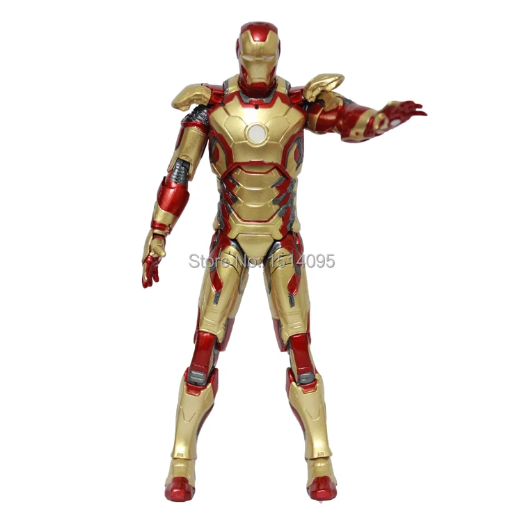 

7" 18cm Marvel The Avengers Stark Iron Man 3 Mark VII MK 42 PVC Action Figure Collection Model Toy  IM009