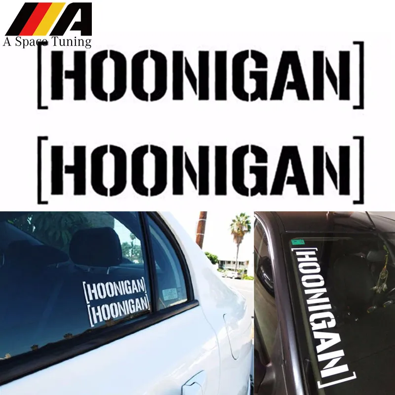 HOONIGAN Ken Block Водонепроницаемая виниловая наклейка на бампер автомобиля, корпус, окно, наклейка для Kia BMW Toyota Nissan Ford BENZ Audi Buick Suzuki