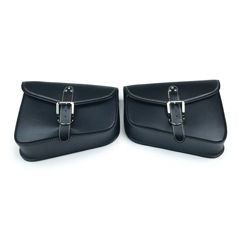 Us 9 82 32 Off For Harley Sportster Xl883 Xl1200 Motorbike Saddlebags Pu Leather Swingarm Bag Saddle Bags Side Tool Storage For Yamaha Xl 883 On