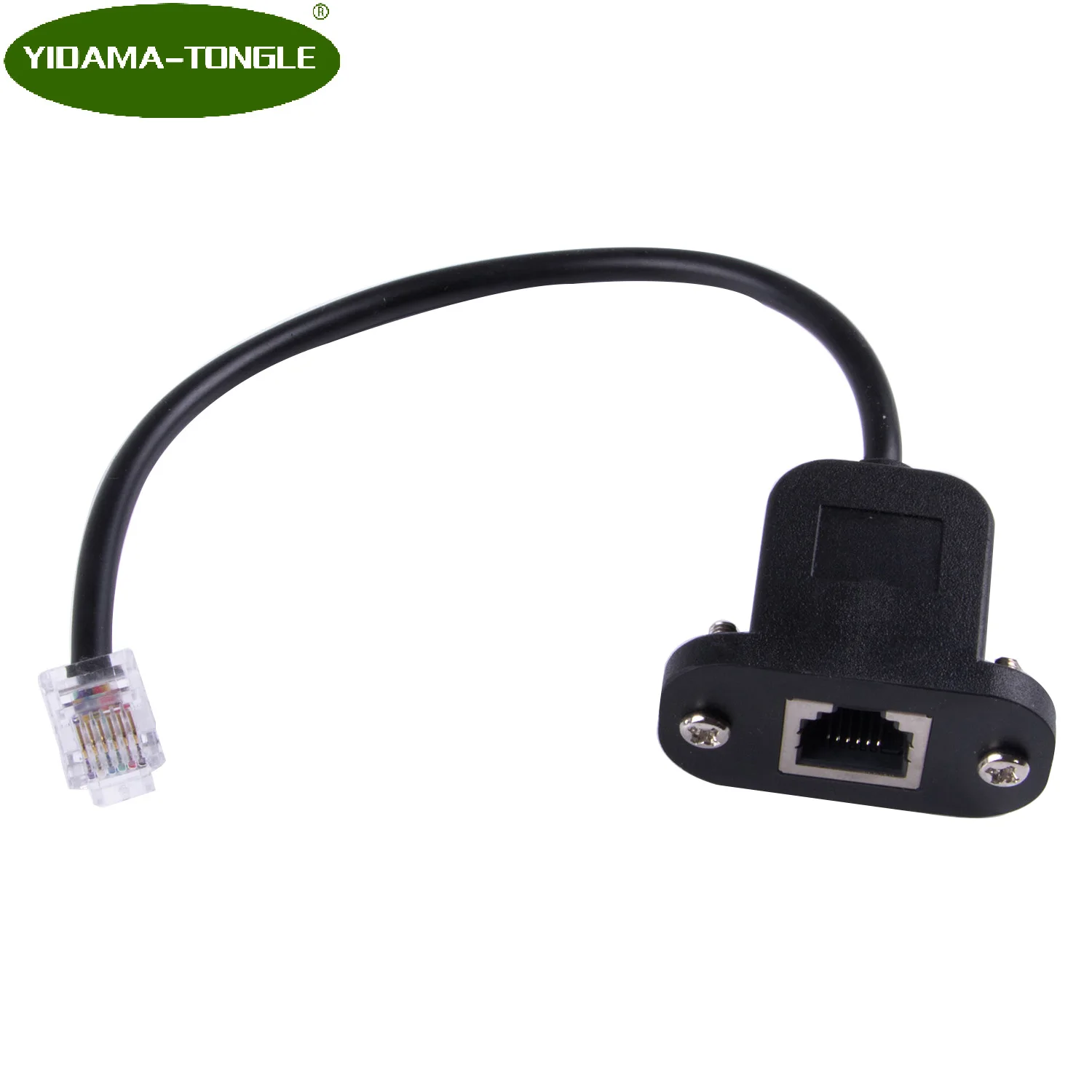 RJ12 Telephone Modular Plug 10 pcs 6P6C 6//6
