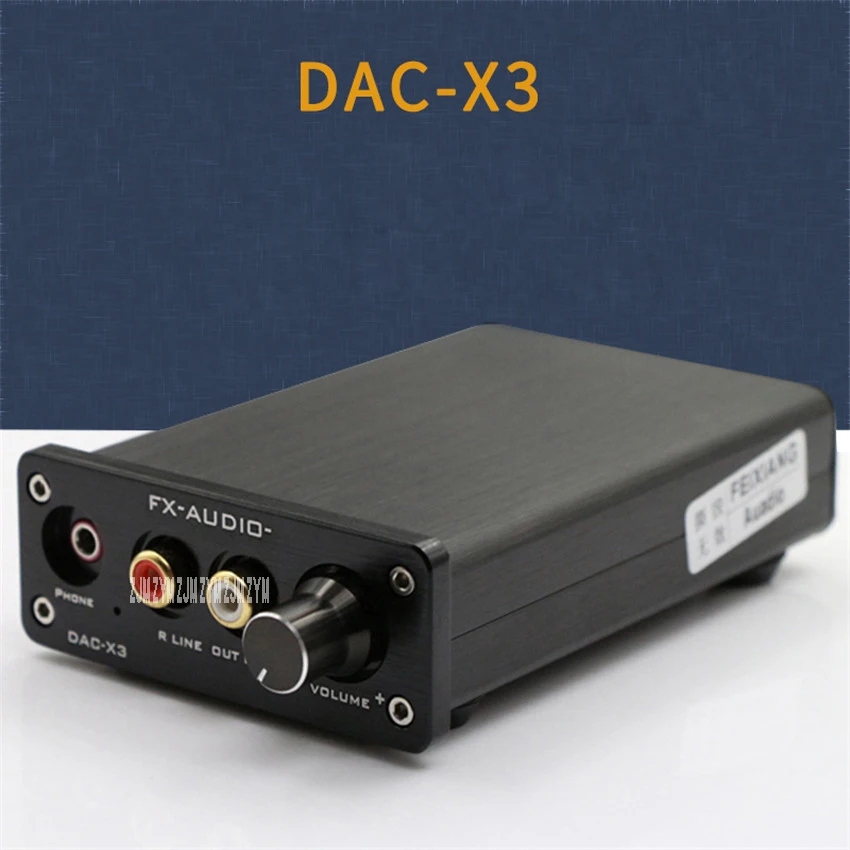 1 шт. DAC-X3 волокно/коаксиальный/USB декодер Fever, цифровой проигрыватель ЦАП независимый усилитель DC вход 9-16 В внешние USB звуковые карты