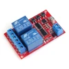 Récepteur infrarouge sans fil Module d'apprentissage + télécommande noire 3 touches 150mA 5V 2 canaux 2bit kit de bricolage ► Photo 2/6