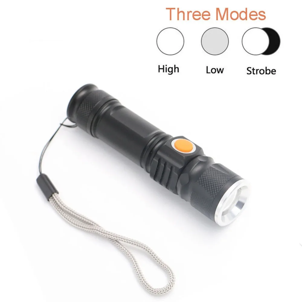 Lanternas e Lanternas led 3-mode foco ajustável luz Cor : Verde, preto