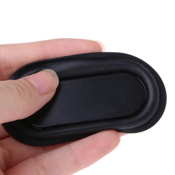 

1 Pc 78x41 mm Bass Speaker Plate Passive Radiator Auxiliary Bass Rubber Vibration Plate 2019 New