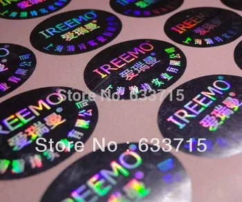 

customized printable dove hologram labels ,can be with serial number , free design ! void if removed