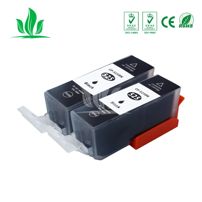 2 шт. 525XL 526XL чернильных картриджей совместим с Canon PIXMA MG6100 MG6150 MG5250 MG8150 PRINTER3 |