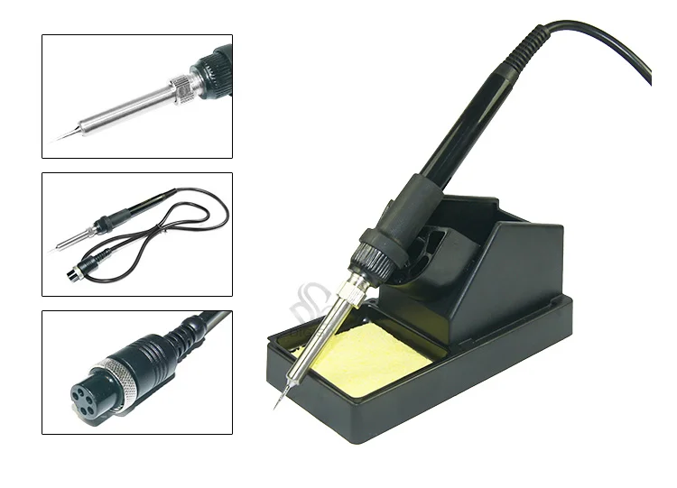 Saike 852D + 220V/110V Термовоздушная паяльная станция 2 в 1 с подачи воздуха Пистолет