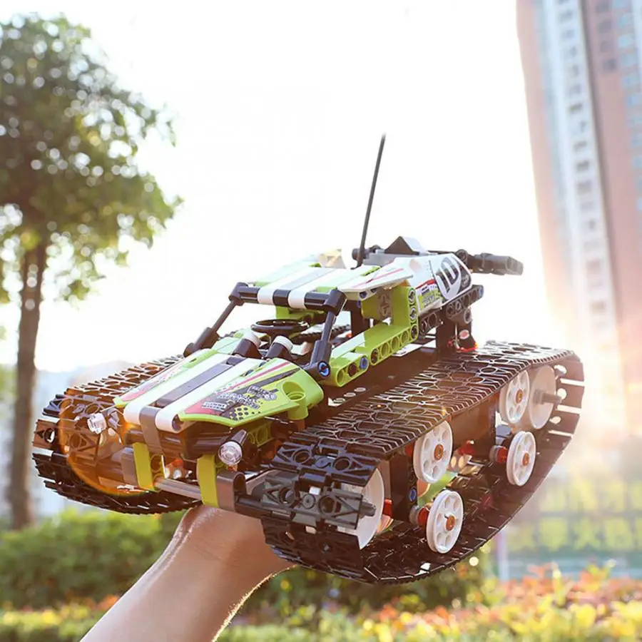 2 4G 4CH RC сборные строительные блоки игрушка DIY электрическая Высокоскоростная