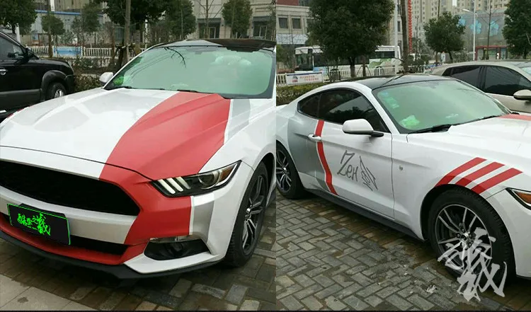 Креативная Защитная Наклейка хорошего качества для Ford Mustang / Mondeo Z2CA498|protection