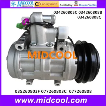 

HIGH QUALITY AUTO AC COMPRESSOR 10P17C FOR AUDI 034260805C 034260808B 034260808C 035260803F 077260803C 077260808
