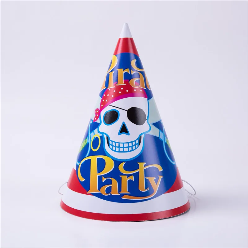 Пиратская тема, детские принадлежности для дня рождения, одноразовая посуда, бумажные чашки, тарелки, салфетки, баннер, скатерть, декор для детского душа