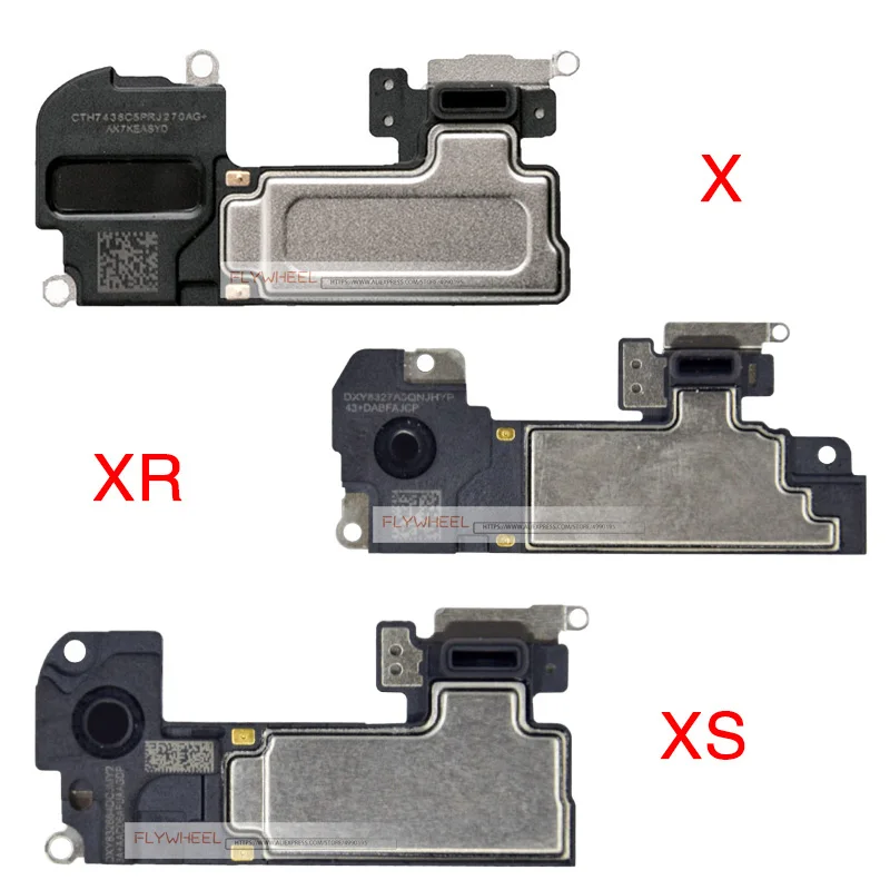 1 шт. внутренние Запасные части Шлейф динамика звук гибкий кабель динамика для iPhone X XR XS Max