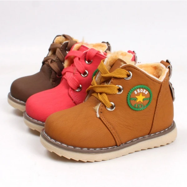 2016 botas de invierno botas niños zapatos de mujer bebé niño engrosamiento térmica niño del algodón cómodo botas para nieve|shoe canvas|boot treeboot girl - AliExpress