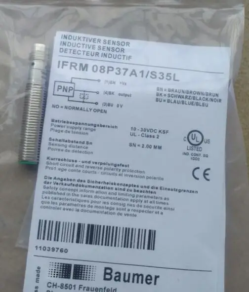 Free Shipping Sensor IFRM 08P37A1/S35L 08P37A1-S35L Inductive Proximity Switch | Автомобили и мотоциклы