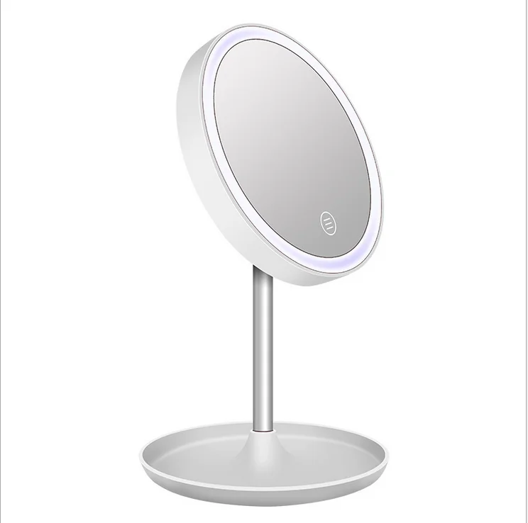 

Rechargeable Brightness Adjustable LED HD Makeup Daylight Mirror Mijia Makeup Mirror Cosmetics LED Makeup Mirror