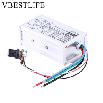

DC Motor Speed Controller Regulator 9V 12V 24V 48V 60V 20A Driver PWM Motor Regulator Aluminum Alloy