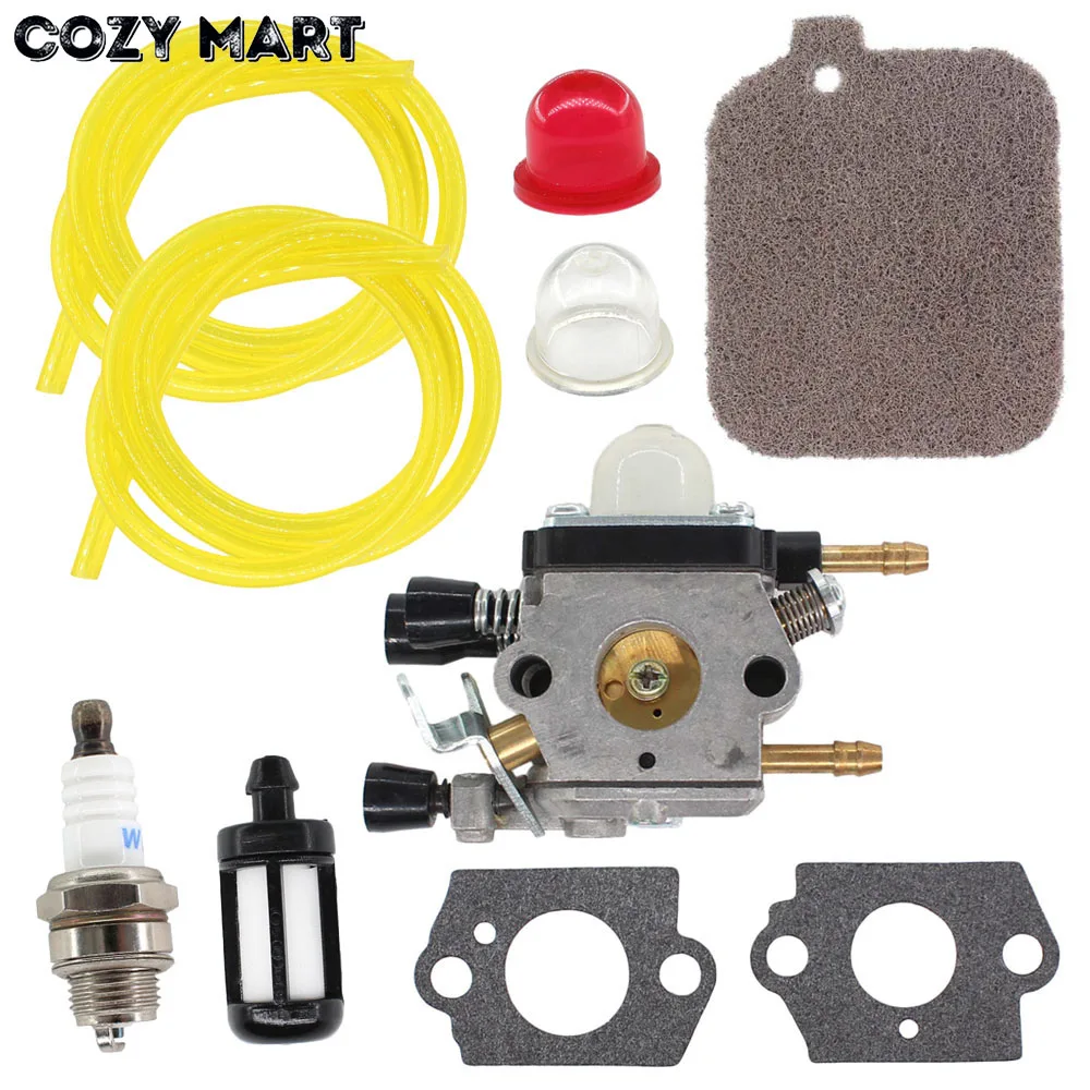 

Carburetor Air Fuel Filter Tune Up Kit For Stihl BG45 BG46 BG55 BG65 BG85 Blower Zama C1Q-S68G 42291200606