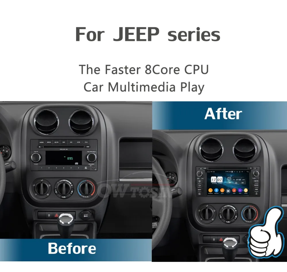 Sale 6"IPS 8Core 4G+64G Android 9.0 Car DVD Radio GPS For Jeep 300C Wrangler Unlimited Compass Grand Cherokee Journey DSP CarPlay 2 Sale 6"IPS 8Core 4G+64G Android 9.0 Car DVD Radio GPS For Jeep 300C Wrangler Unlimited Compass Grand Cherokee Journey DSP CarPlay 2
