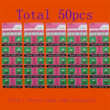 50 X AG4 LR626 377 SR626SW щелочные батареи TQP