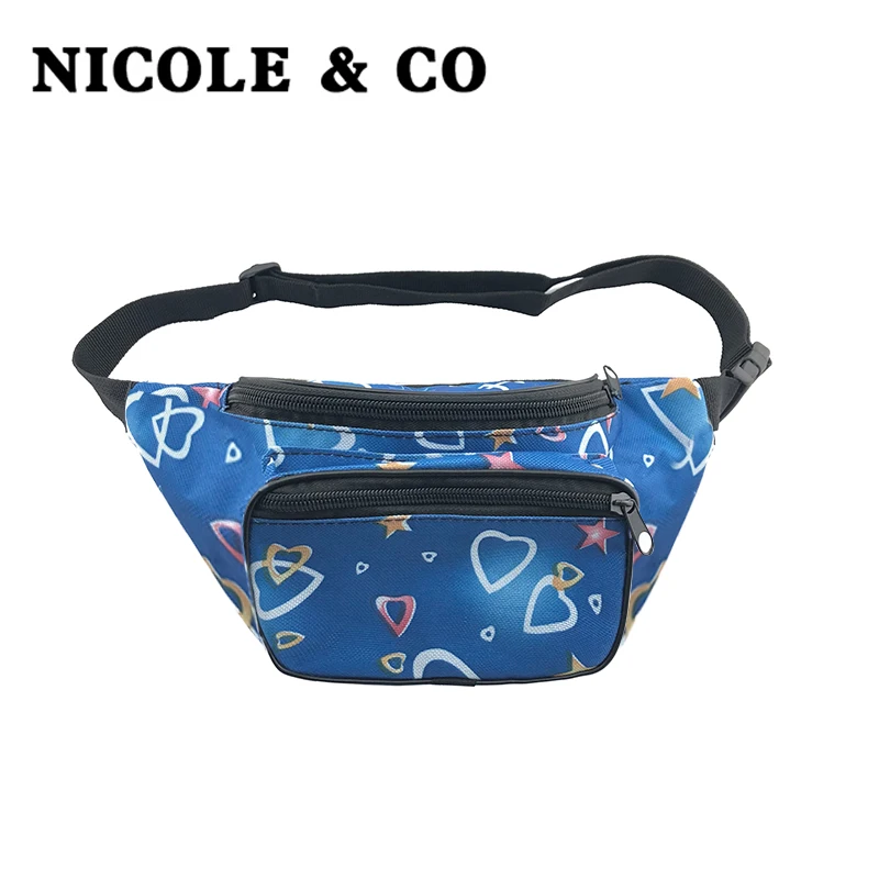 Поясная Сумка NICOLE &amp CO для мужчин и женщин забавная Сумочка телефона маленькая