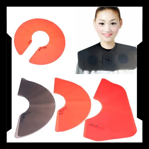 New Silicone Barber Cape Hair Cutting Cloth Wrap Collar Shield Waterproof Hair Coloring Haircut Neck Cape Cuttin Hair Accessory