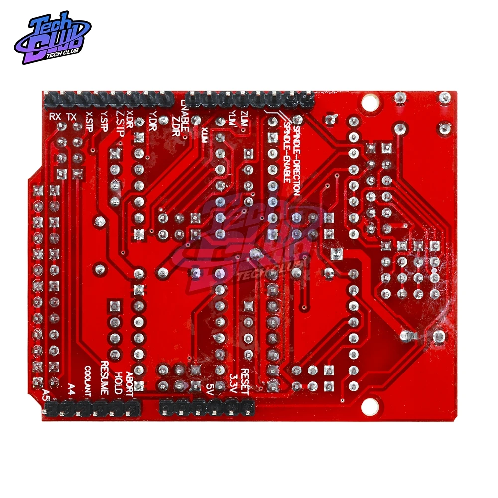 A4988 Драйвер CNC Щит Плата расширения V3 гравер Щит 3d принтер ЧПУ для Arduino CNC щит V3