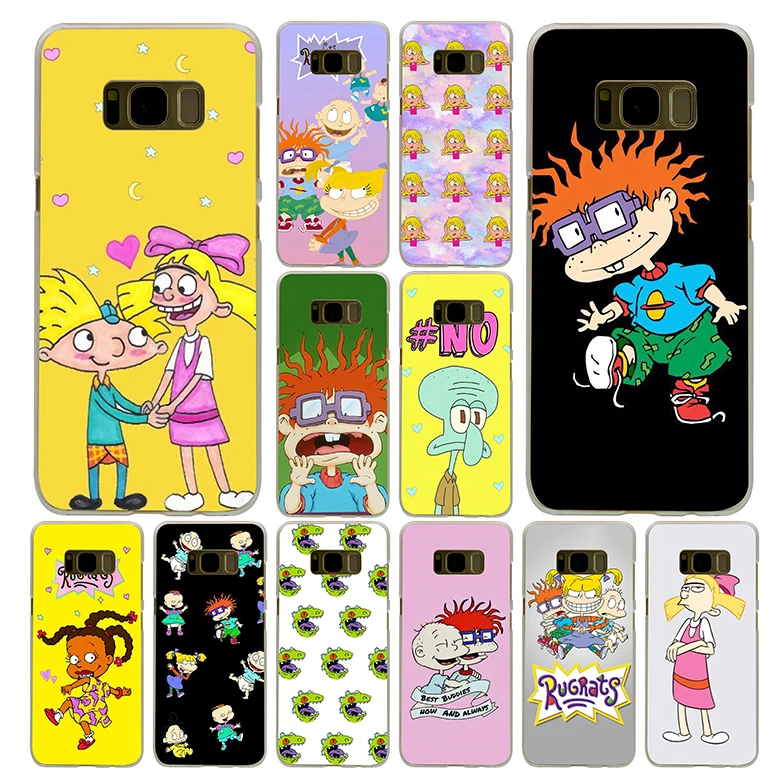 

Lavaza Rugrats Amazing art Case for Samsung Galaxy S10 S10E S9 S8 Plus S7 S6 Edge & Note 8 9 Phone Cover