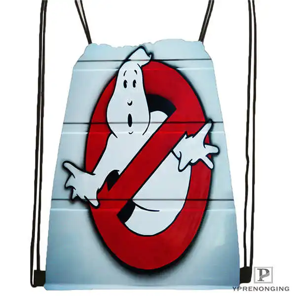 Custom ghostbusters leslie jones Drawstring Backpack Bag Cute Daypack Kids Satchel Black Back 31x40cm 20180611 02