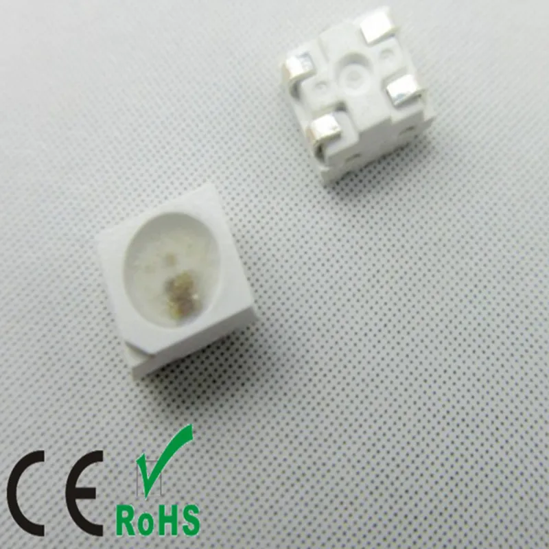 10 3000 шт. SK6805 2427 полноцветный чип как SK6812 WS2812B SMD 0 1 Вт источник светильник со