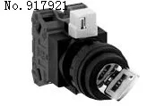 

[ZOB] Key Selector Switch HW1K-3A02 idec Izumi import two-way switch HW1K-33D02 bounce --5PCS/LOT