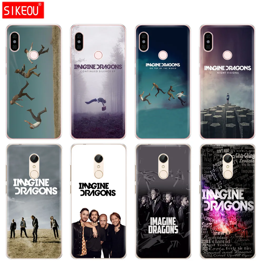 Силиконовый чехол для телефона Xiaomi redmi 5 4 1s 2 3 3s pro PLUS note 4X 4A 5A imagine dragons night