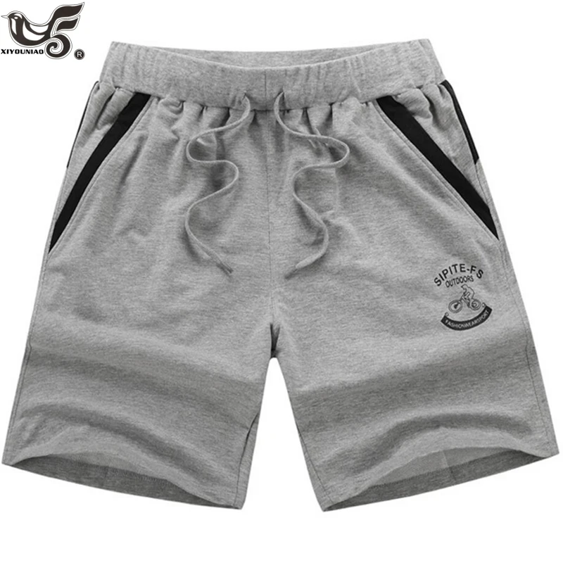 

XIYOUNIAO Plus size 7XL,8XL,9XL Men's Shorts Summer Elastic Waist Beach Shorts Cotton Casual Male Bermuda Masculina Shorts homme