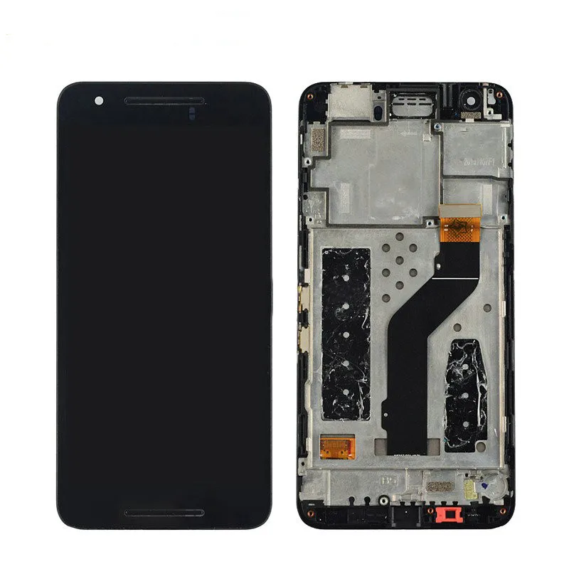 

For Huawei Google Nexus 6P LCD Display with Touch Screen Digitizer Assembly with Frame Black Free Shipping