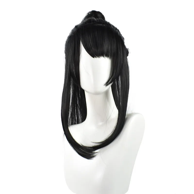 

Grandmaster of Demonic Cultivation Xue Yang Xiao Xing Chen Cosplay Wig Chinese Anime Magic Ancestors Cosplay Black Long Hair Wig