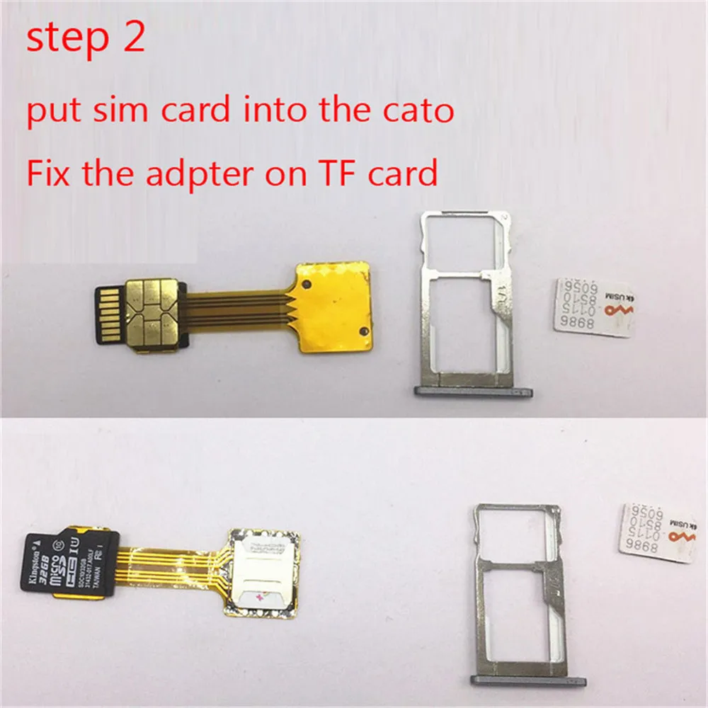 Гибридный двойной sim-карты Micro SD TF адаптер для Xiaomi Redmi для samsung huawei двойной 2 нано мини Micro SIM Слот Беспроводные адаптеры