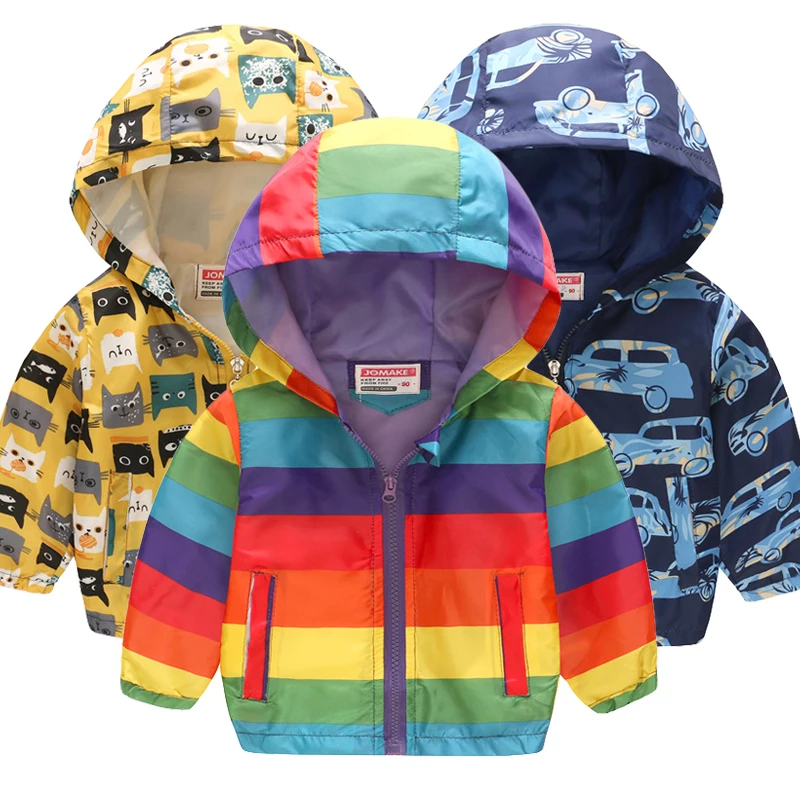 

Baby Boys Windbreaker For Children Girls Trench Coat 2019 Spring Jackets For Boys Kids Hooded Outerwear Coats For Girls Jacket