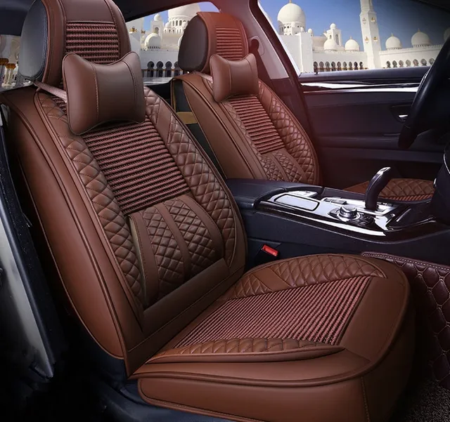 High quality & Free shipping! Full set car seat covers for BMW X5 E70 5seats 2013 2007