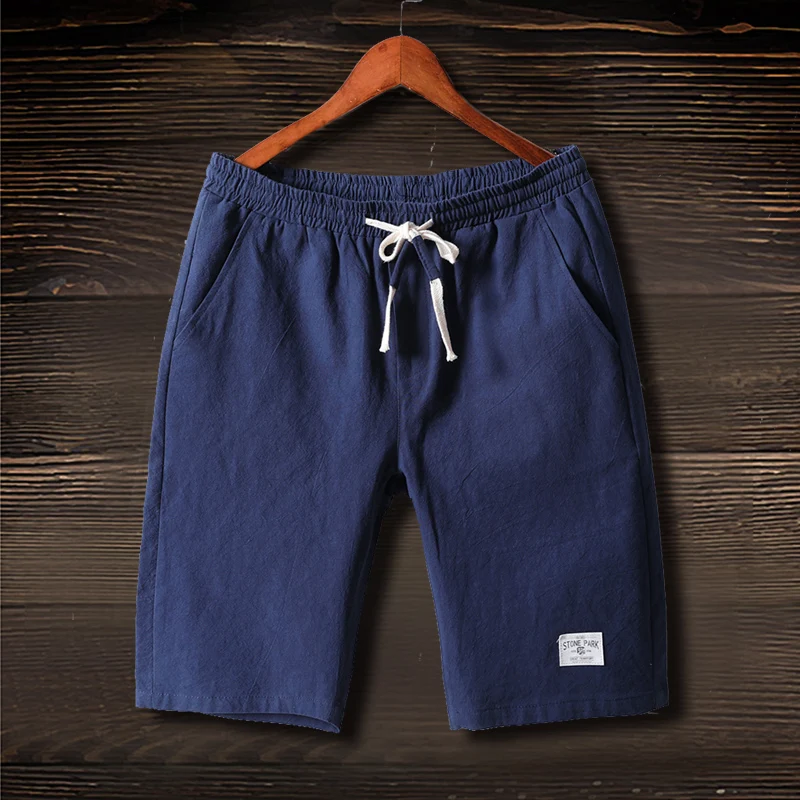 NEW 2019 Summer men cotton Linen leisure trousers patch beach thin loose boys teenagers youth students elastic wiast shorts 5XL NEW 2019 Summer men cotton Linen leisure trousers patch beach thin loose boys teenagers youth students elastic wiast shorts 5XL