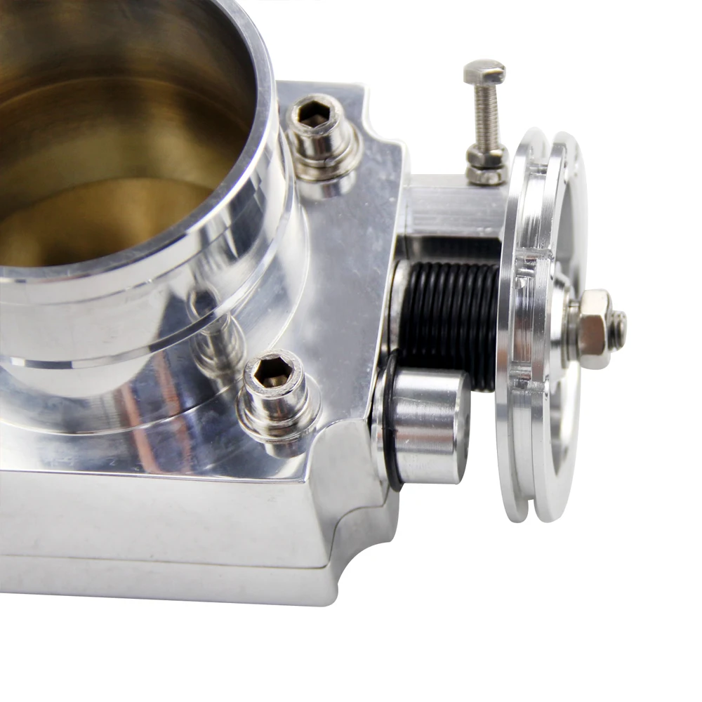 Throttle Body Intake Manifold 70MM Billet Aluminum High Flow WLR6970