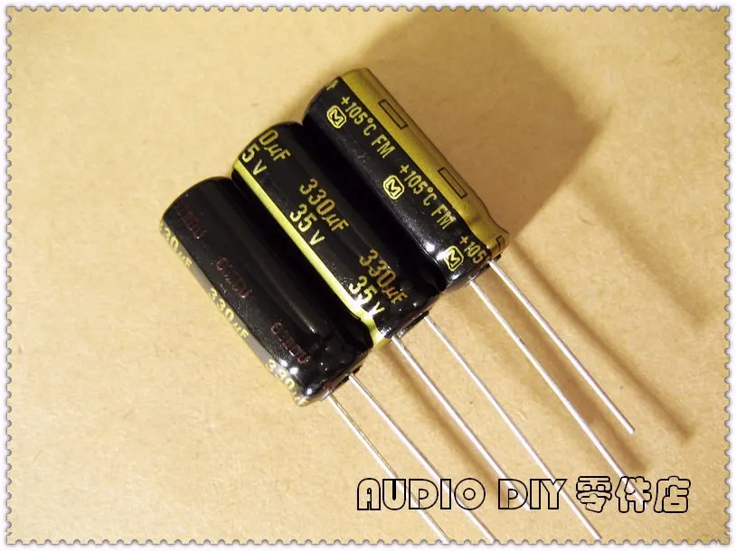

20PCS/100PCS FM Series 330uF 35V 35V330UF ultra low internal resistance capacitor