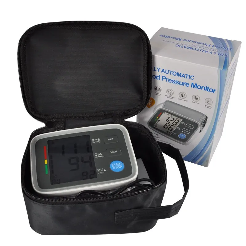 Точный прибор для измерения верхнего высокое крови Давление монитор симптомов сердцебиение индикаторный тонометр Сфигмоманометр тепла Rate Monitor счетчик U80EHB