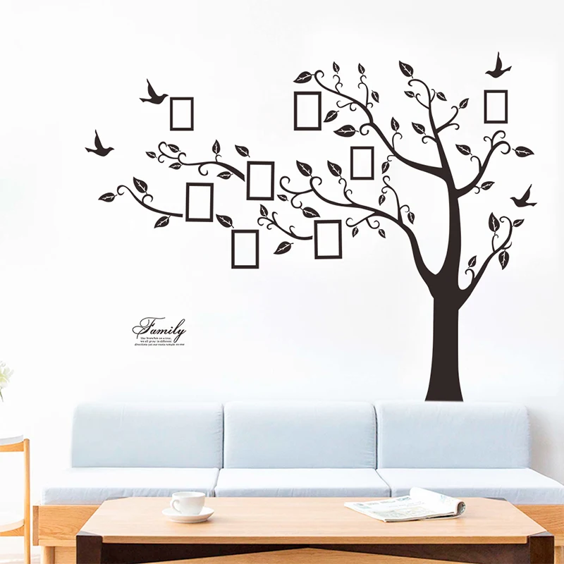 Family tree wall sticker