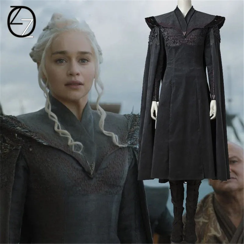 Game of Thrones Season 7 Daenerys Targaryen cosplay costume adult