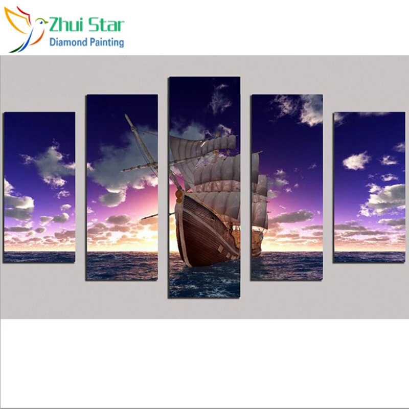 Zhui star 5D DIY полностью квадратная Алмазная картина наборы крестиков мозаика