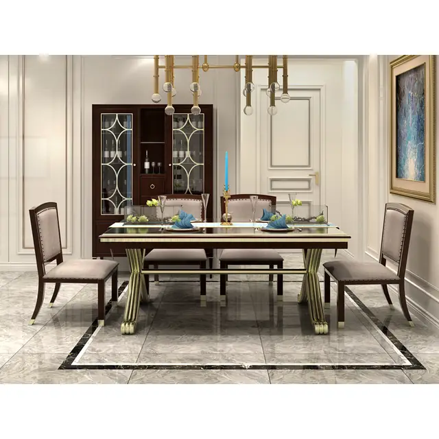 Us 2788 0 American Clic 6 Chairs Dinning Room Table Set Dining Furniture In Bedroom Sets From On Aliexpress Us 2788 0 American Clic 6 Chairs Dinning Room Table Set Dining Furniture In Bedroom Sets From On Aliexpress
