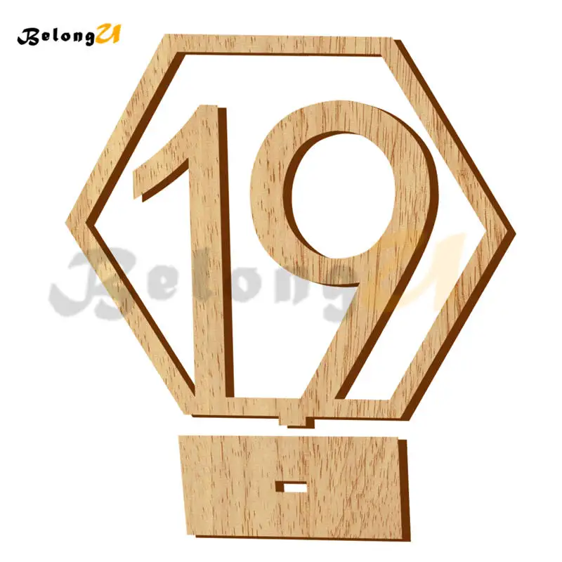wedding decoration table numbers MUW-131-07