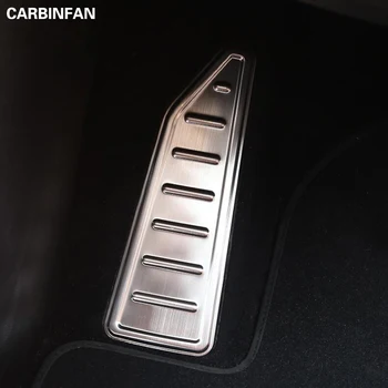 

Car Styling Aluminium Left Foot Pedal Rest Plate Decoration Interior Stickers Accessories for Jeep Renegade 2015-2016
