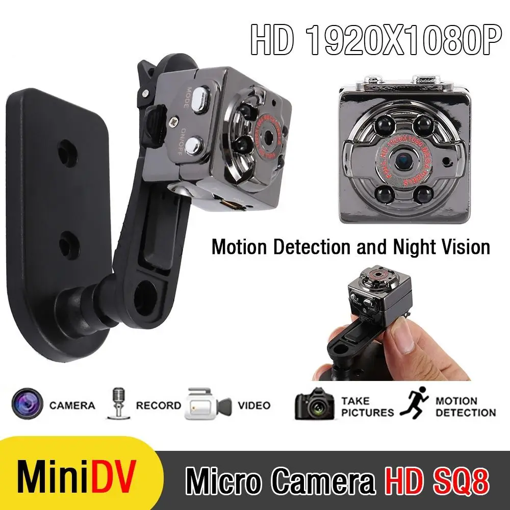 

32G Card+Mini car dvr camera 1080P HD night vision infrared sports mini camera