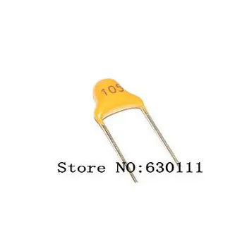 

1000pcs/Lot 1UF 50V Multilayer Ceramic Capacitors 105 50V X7R 5.08mm